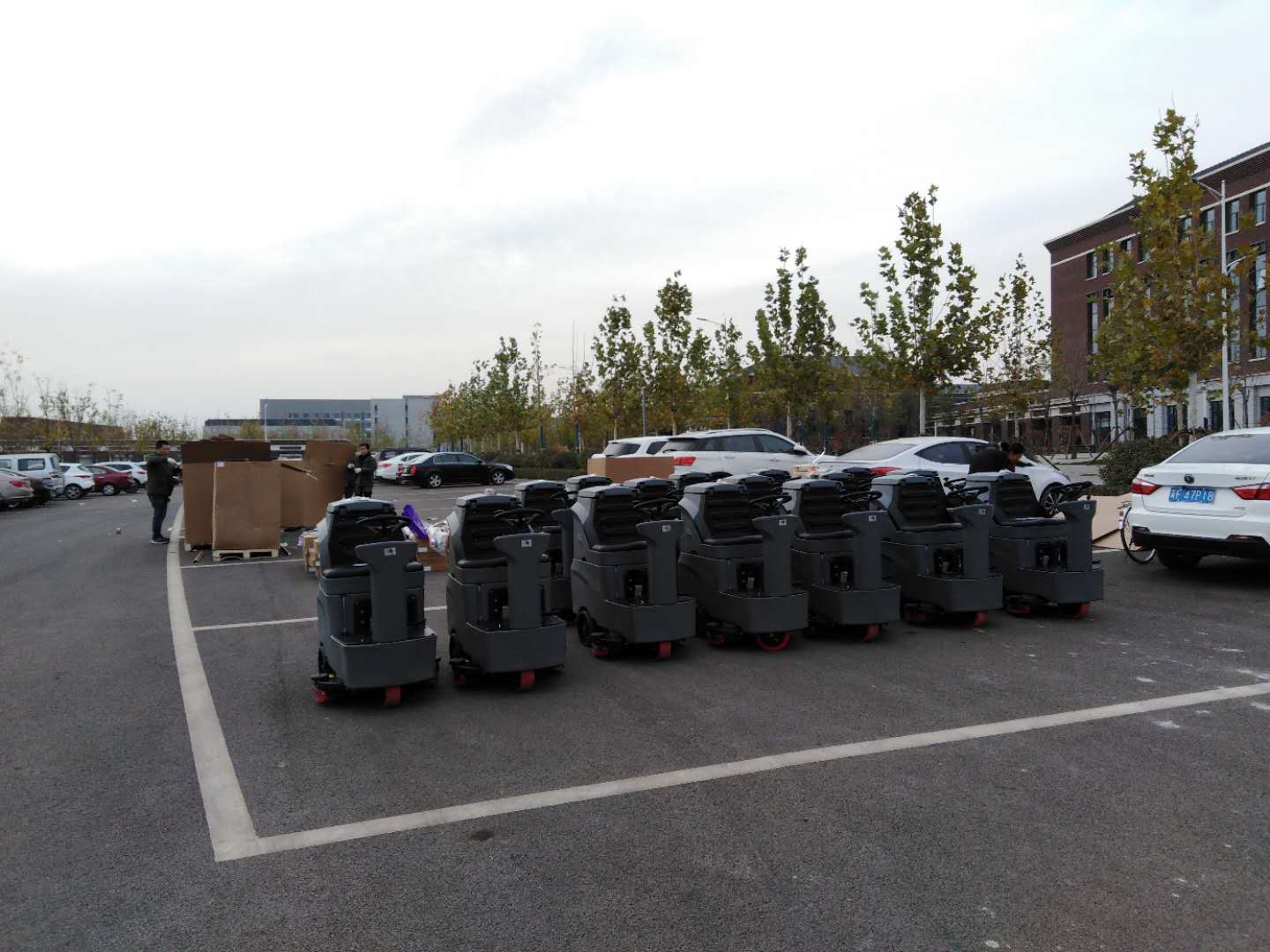 高美迷你洗地机